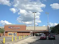 West entrance