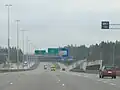 The E 75 near Helsinki, Finland