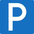 1a: Parking lot or parking lane