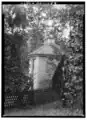 Smokehouse (c.1825-50) in a c.1872 photograph.
