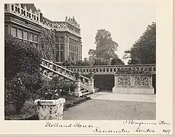 Steps to a garden