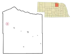 Location of Stuart, Nebraska