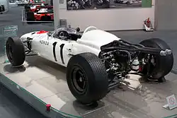 Rear-left view of the RA272