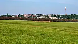 View from the south
