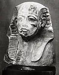 Canopic Jar head of Horemheb found inside his KV57 tomb