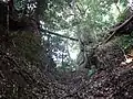 Horikiri style Moat of Tamanawa Castle