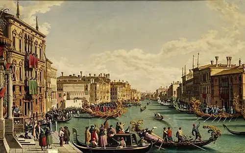Feast of the Redeemer in Venice, 1876