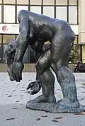 Sich Aufrichtende, 1987, Marzahner Promenade Berlin-Marzahn