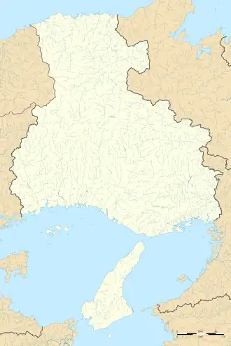 Inadera Station is located in Hyōgo Prefecture
