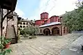 The Katholicon seen from the courtyard