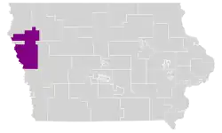 Map of the district