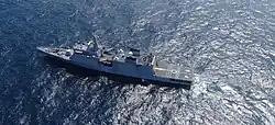 INS Sumedha (P58) en-route to Mongla, Bangladesh.