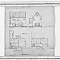 Design clergy house, 1937