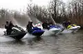 Personal water crafts of IRGCN.