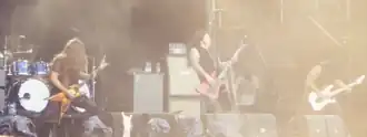 I Am Morbid performing at Dynamo Metal Fest in 2018