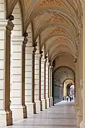 Porticoes in via Farini