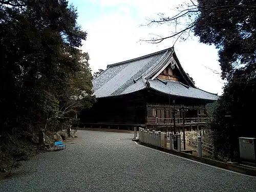 view from the side