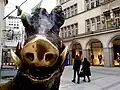 In front of the Deutsches Jagd- und Fischereimuseum in Munich, Germany