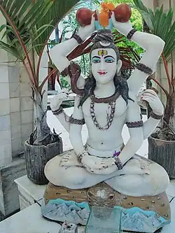 Statue of Shiva at Hindu Union.