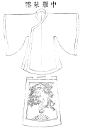 Zhongshan (中單) and Bixi (蔽膝)