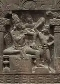 1A: Sibi Jataka. King Sibi was the Buddha in a previous life.