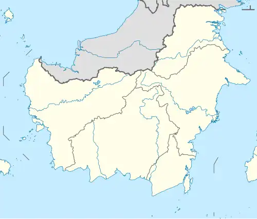 Samboja is located in Kalimantan