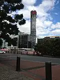 Infinity Tower under construction in May 2013