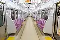 Interior of a late-build 1000 series set