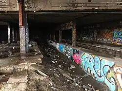 Inside the station