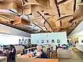 A look inside the library.