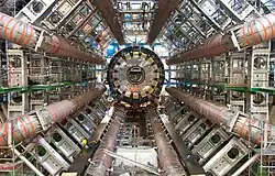 Image 9Toroid magnets of the ATLAS detector, by Maximilien Brice, CERN (edited by Bammesk) (from Wikipedia:Featured pictures/Sciences/Others)