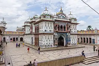 interior view of Janaki temple