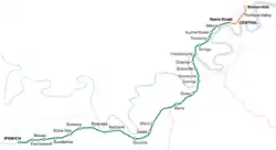 Line route