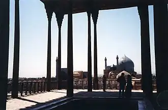 The balcony