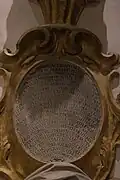 Commemorative inscription to Raffaele Riccobene