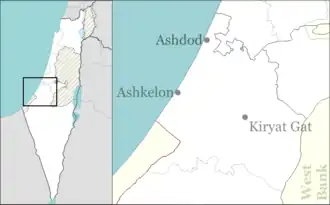 Nitzan is located in Ashkelon region of Israel