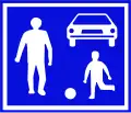 Start of traffic calming area