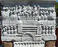 The emperor and his court (south face).
