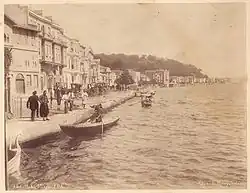 A dock in Büyükdere, Sarıyer, Istanbul