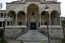 Front portico of the mosque
