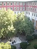 The Courtyard of Istanbul University Faculty of Literature