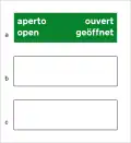 Information about road condition of passes: road open