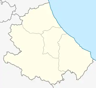 Cermignano is located in Abruzzo