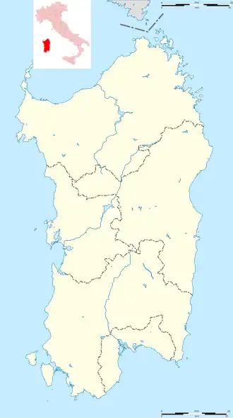 Osilo is located in Sardinia