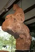 Jupiter Column rider with a wheel from Obernburg.