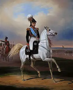 Equestrian portrait by January Suchodolski c. 1841, National Museum in Warsaw