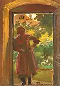 Woman Standing in a Door (c. 1933–34)