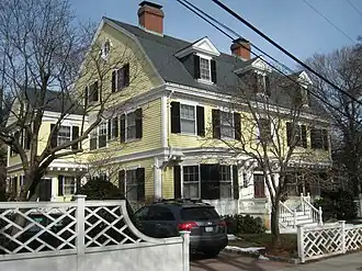 J.A. Noyes House, built in 1894, in Cambridge, Massachusetts.
