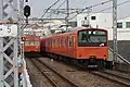 103 series (left) and 201 series EMUs