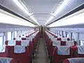 Standard class car interior